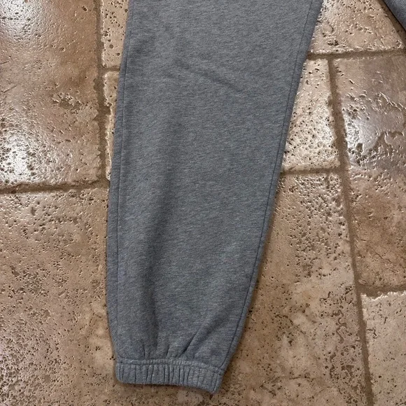 Celine x Hedi Slimane Embroidered Logo Grey Sweatpant Joggers